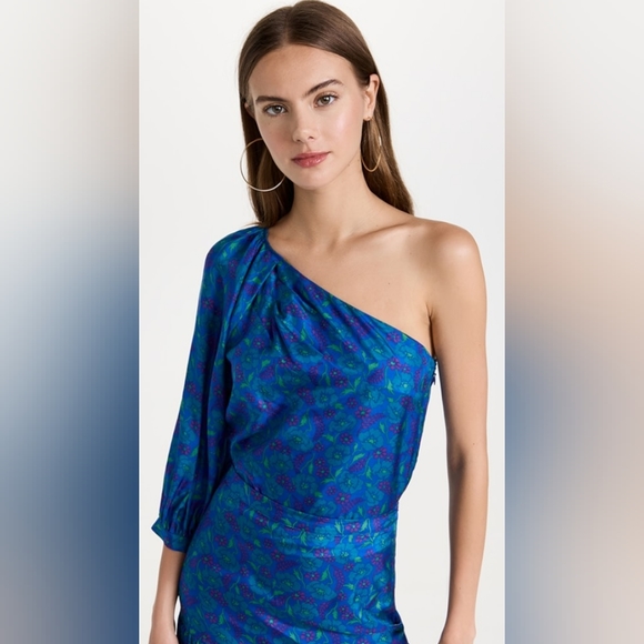 NWT Veronica Beard Lyric Top in Cobalt Blue - Size: 4 - Picture 4 of 8